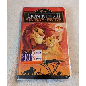 New Sealed Disney VHS Movie - The Lion King 2 Simba's Pride